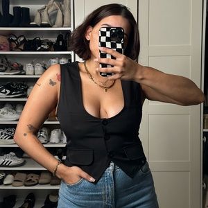 Amazon Button Up Vest